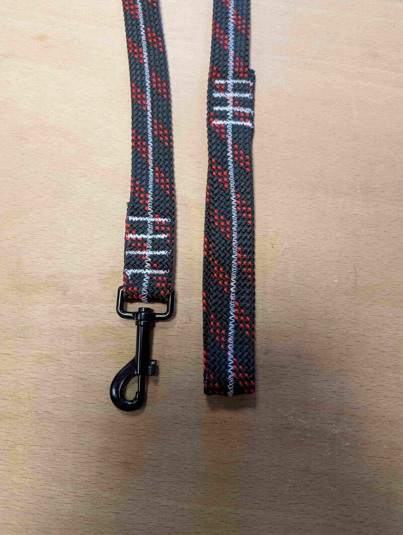 Climbing Rope Dog Lead Black & Red