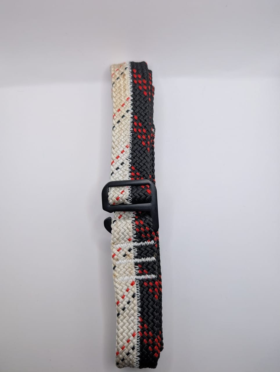 Black & White Climbing Rope Belt (2 Rope)