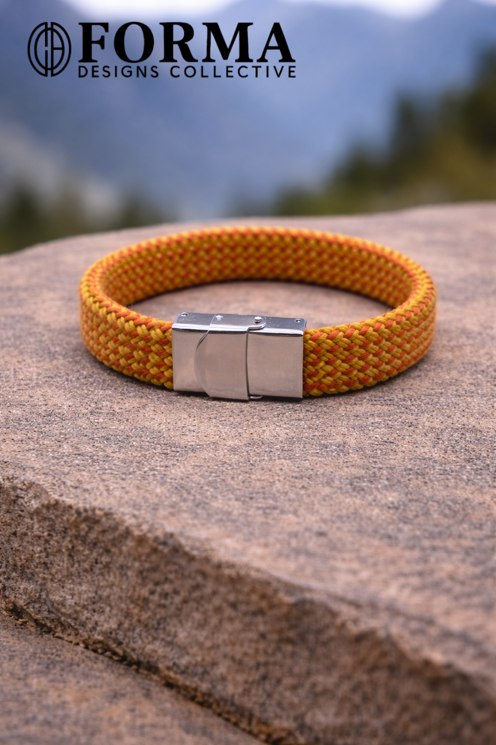 Orange Rope Bracelet