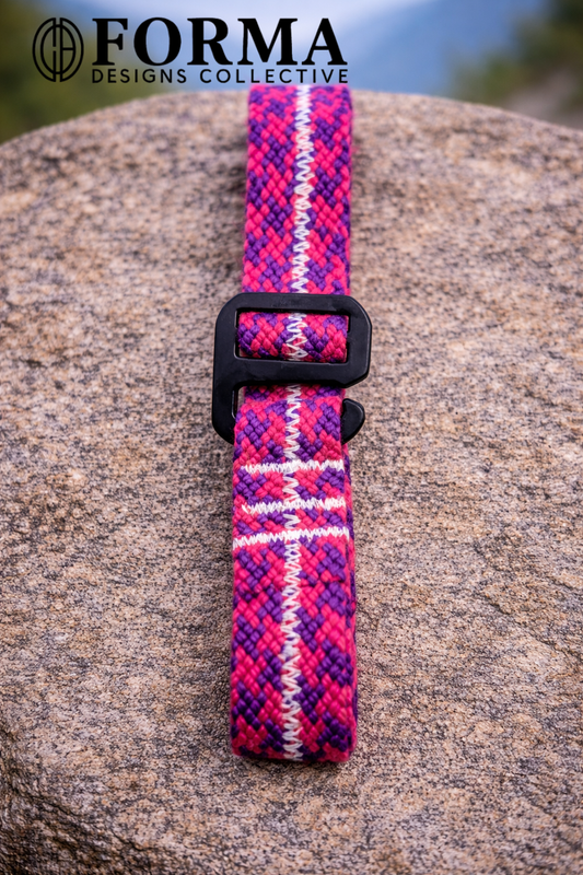 Purple & Pink Climbing Rope Belt (2 Rope)
