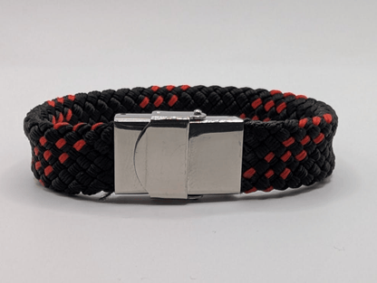 Black & Red Rope Bracelet