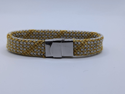 Yellow, Orange & White Rope Bracelet