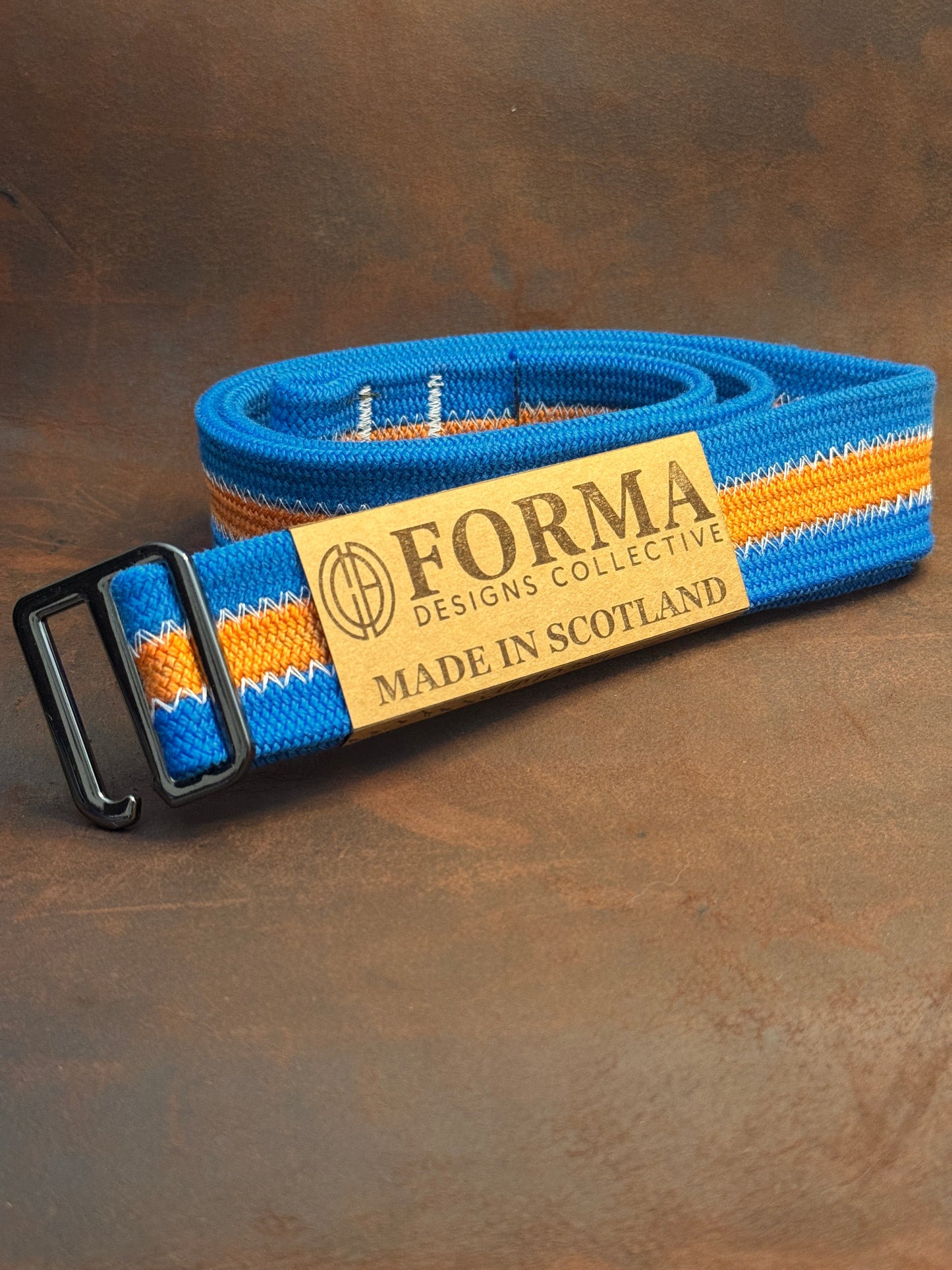Blues & Orange Climbing Rope Belt