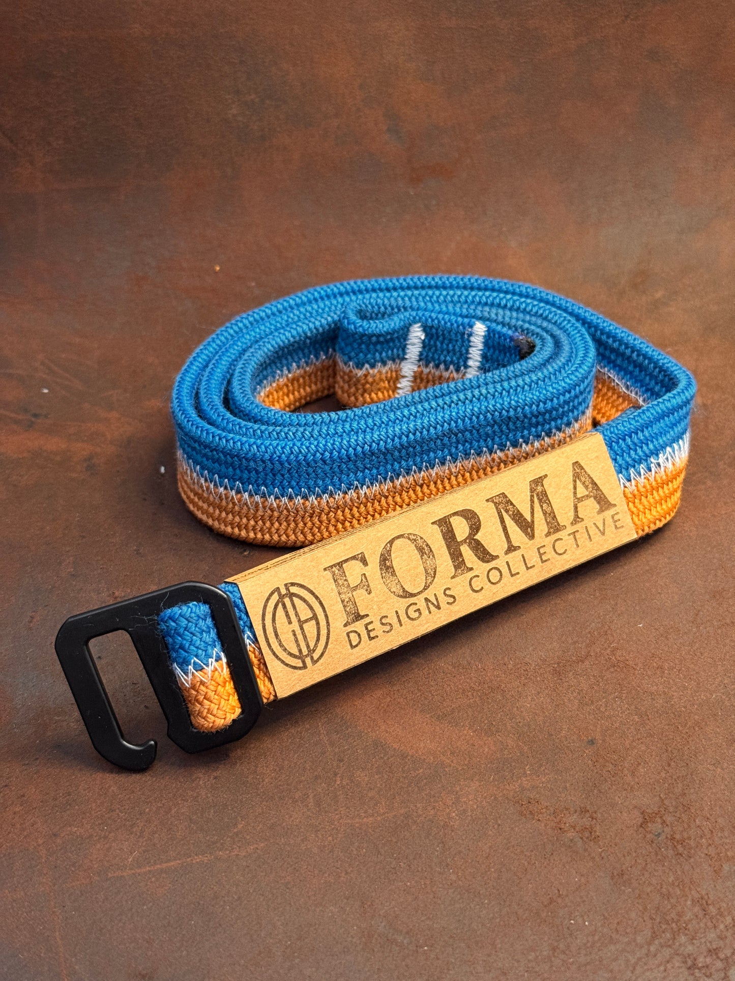 Blue & Orange Climbing Rope Belt