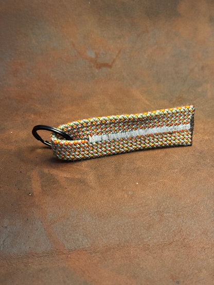 Rainbow loop climbing rope keychain
