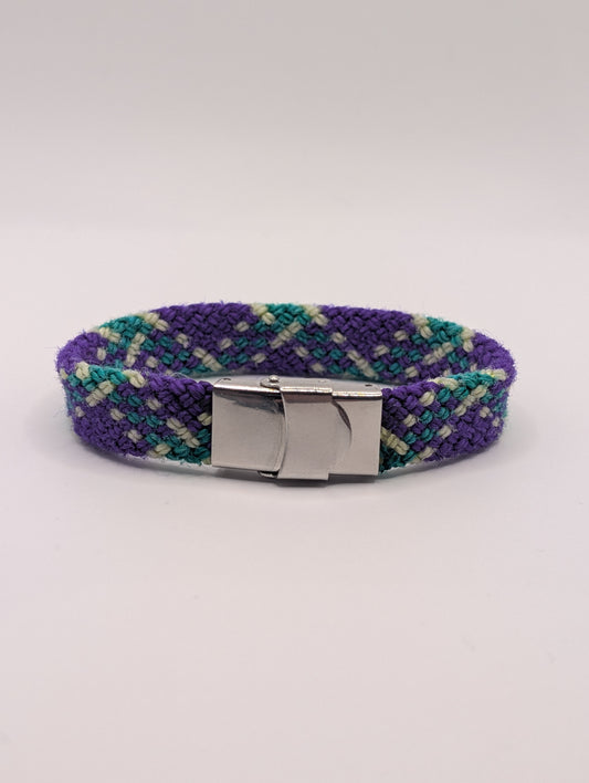 Purple & Green Bracelet