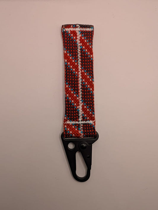 Red & Black Climbing Rope Keychain
