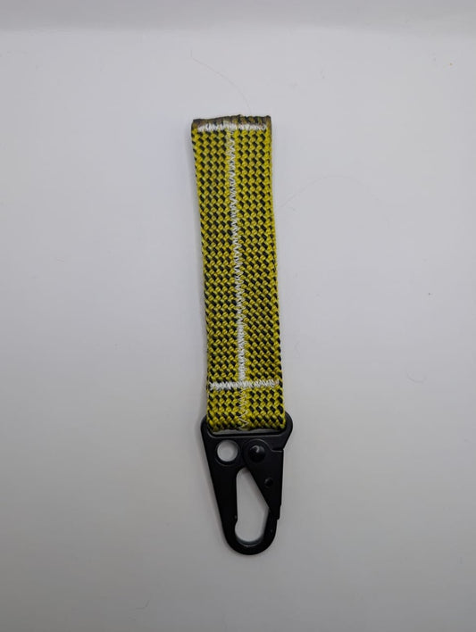 Green & Black Climbing Rope Keychain