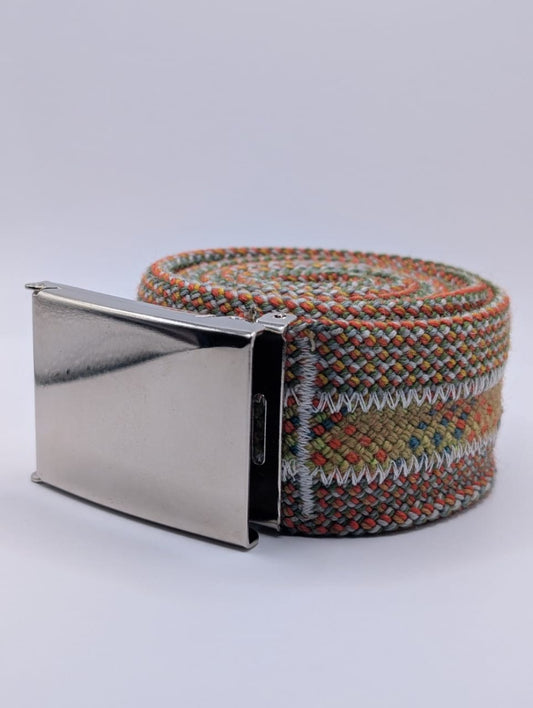 Brown & Orange Climbing Rope Belt (3 Rope)