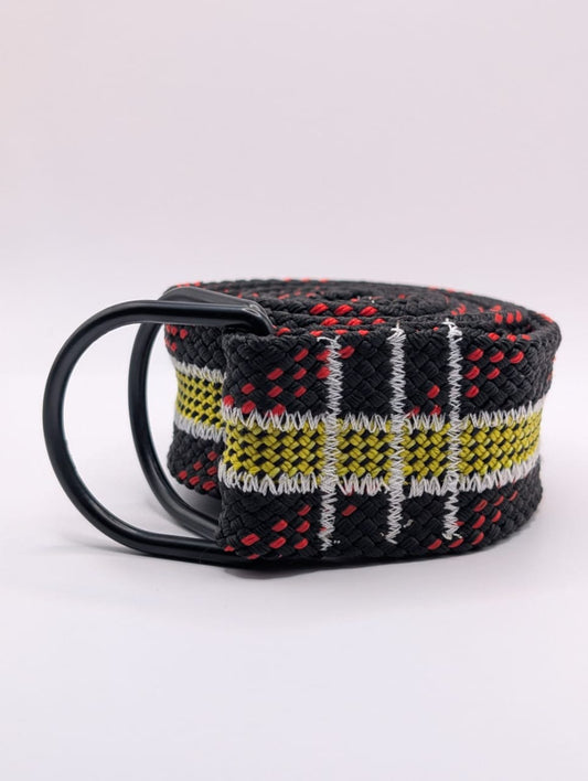 Back & Green Climbing Rope Belt (3 Rope)