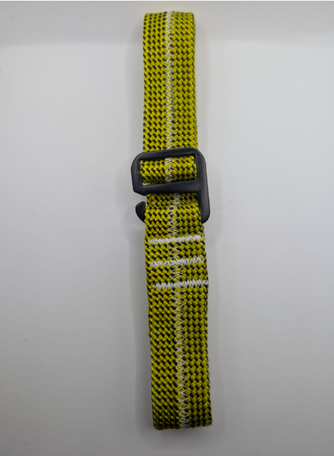 Climbing Rope Belt Green & Black (2 Rope)