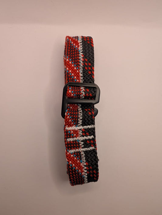 Red & Black Climbing Rope Belt (2 Rope)