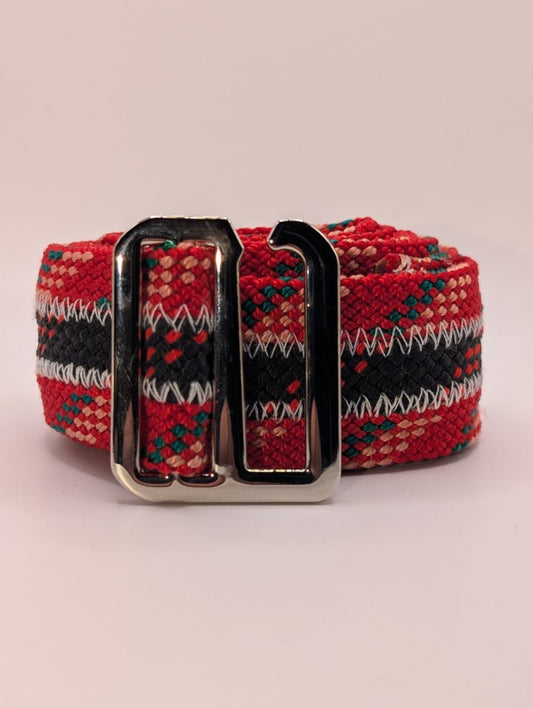 Red & Black Climbing Rope Belt (3 Rope)